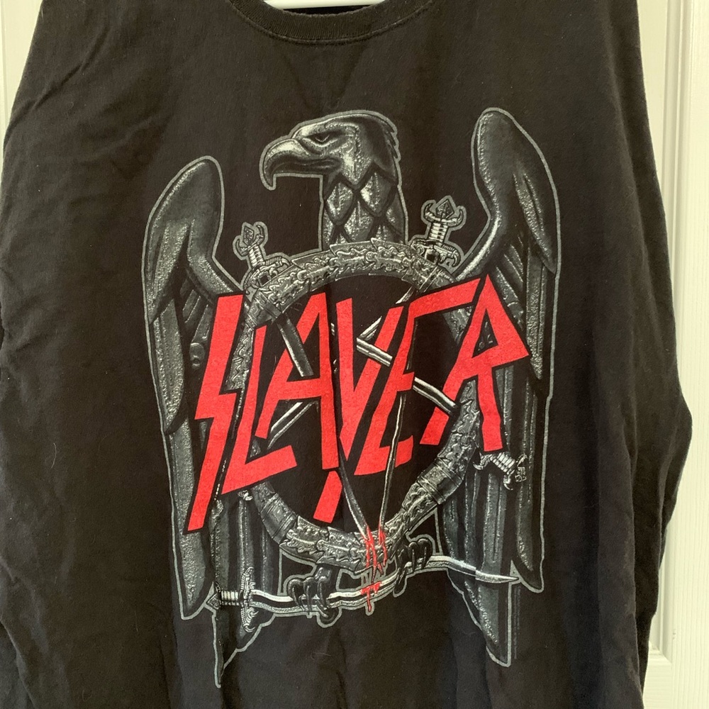 Men’s Black XXL Slayer 2010 World Tour T-shirt